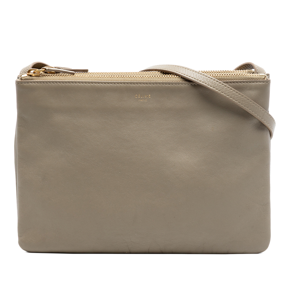 Pre-Loved Celine Large Lambskin Trio Crossbody - Picture 1 of 7
